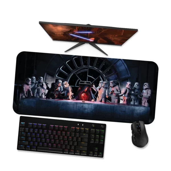 Mouse Pad Gamer - STAR WARS SANTA CEIA SITH 1 - Mousepad Grande 90x40 80x40 60x40 70x30